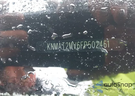 2015 Nissan Rogue Sv z USA, uszkodzony, nr VIN KNMAT2MV6FP502461